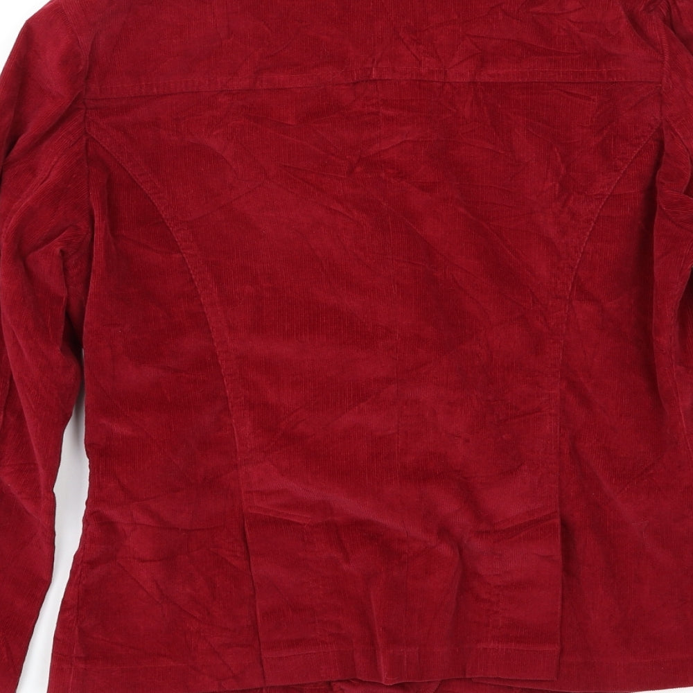 VILA Womens Red   Jacket Blazer Size M
