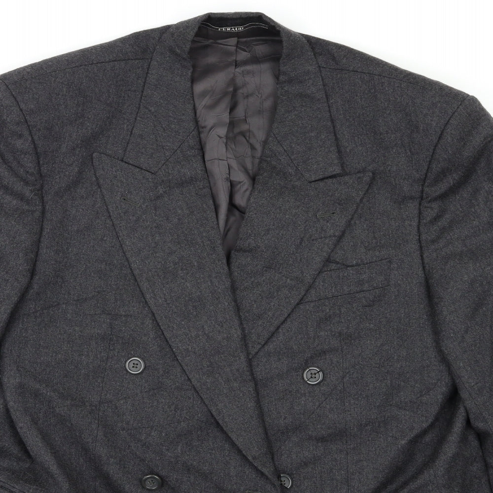 Feraud Mens Grey   Jacket Blazer Size L