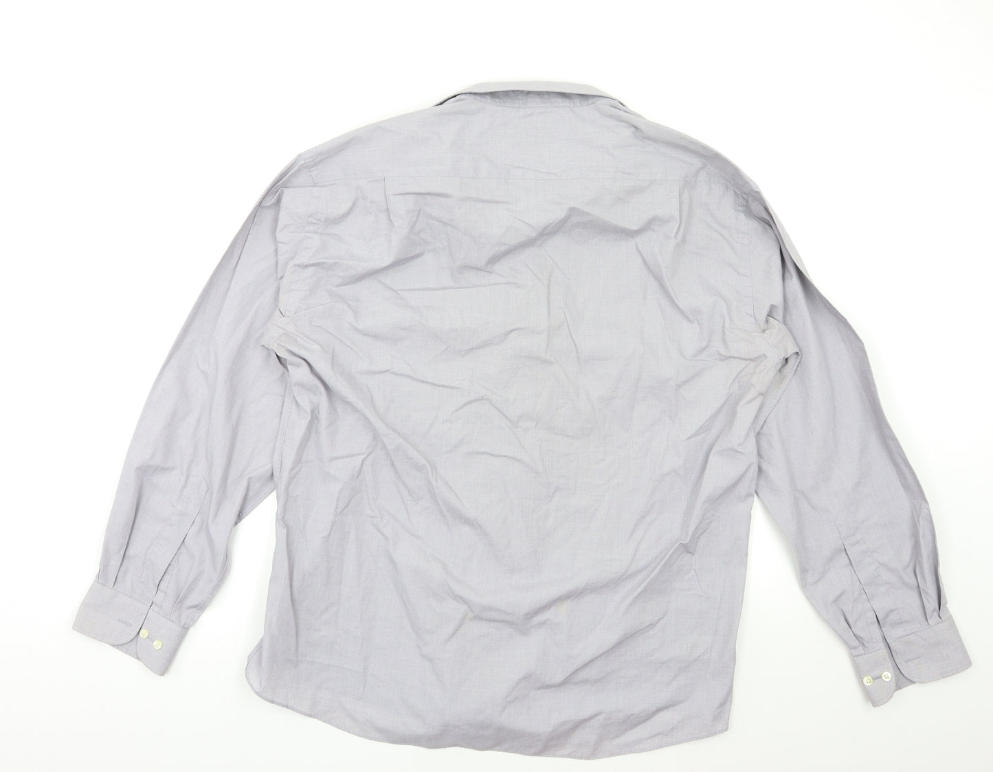 M&S Mens Grey    Dress Shirt Size 16.5