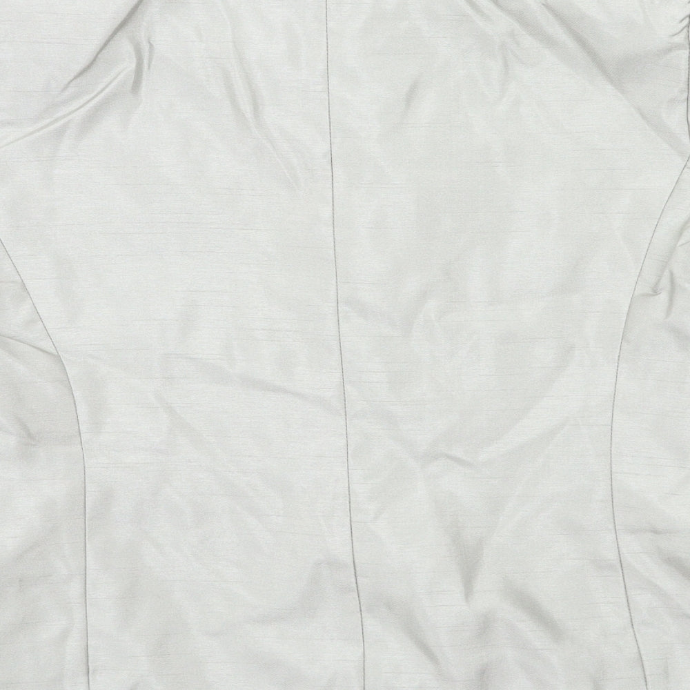 Le Suit Womens Grey   Jacket Blazer Size 14