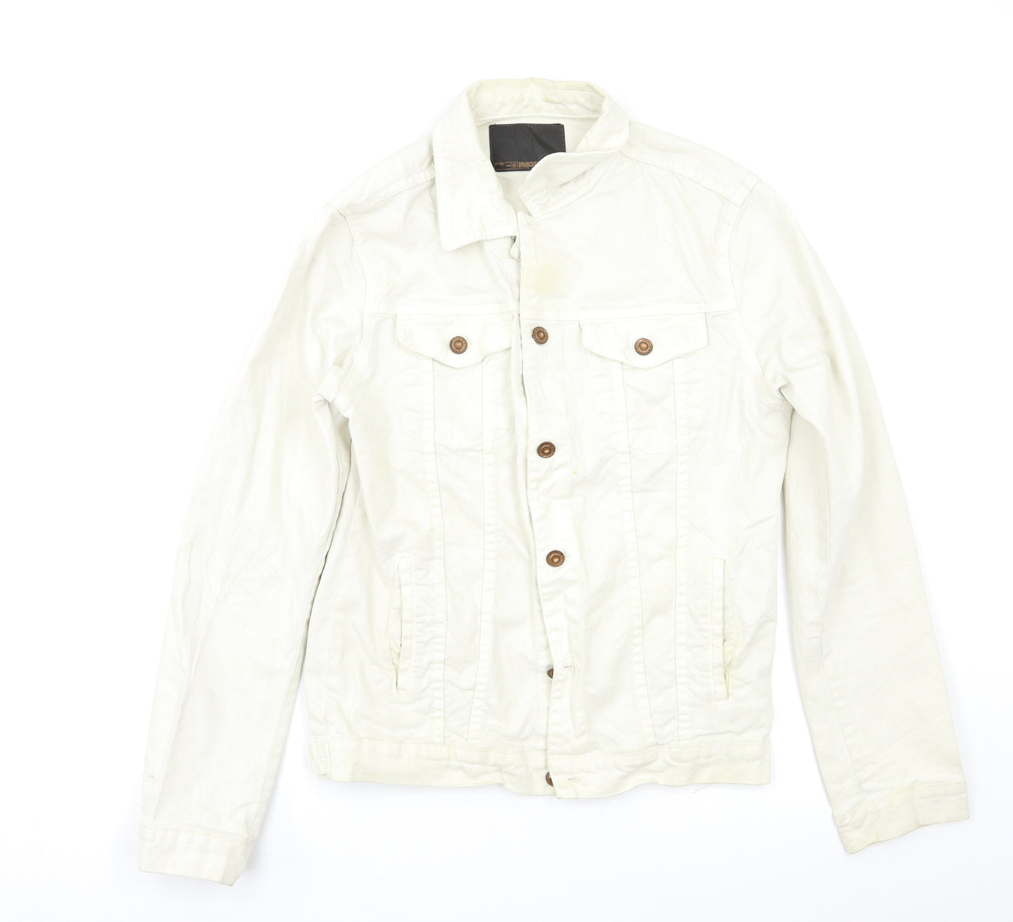Zara Womens White   Jacket  Size L