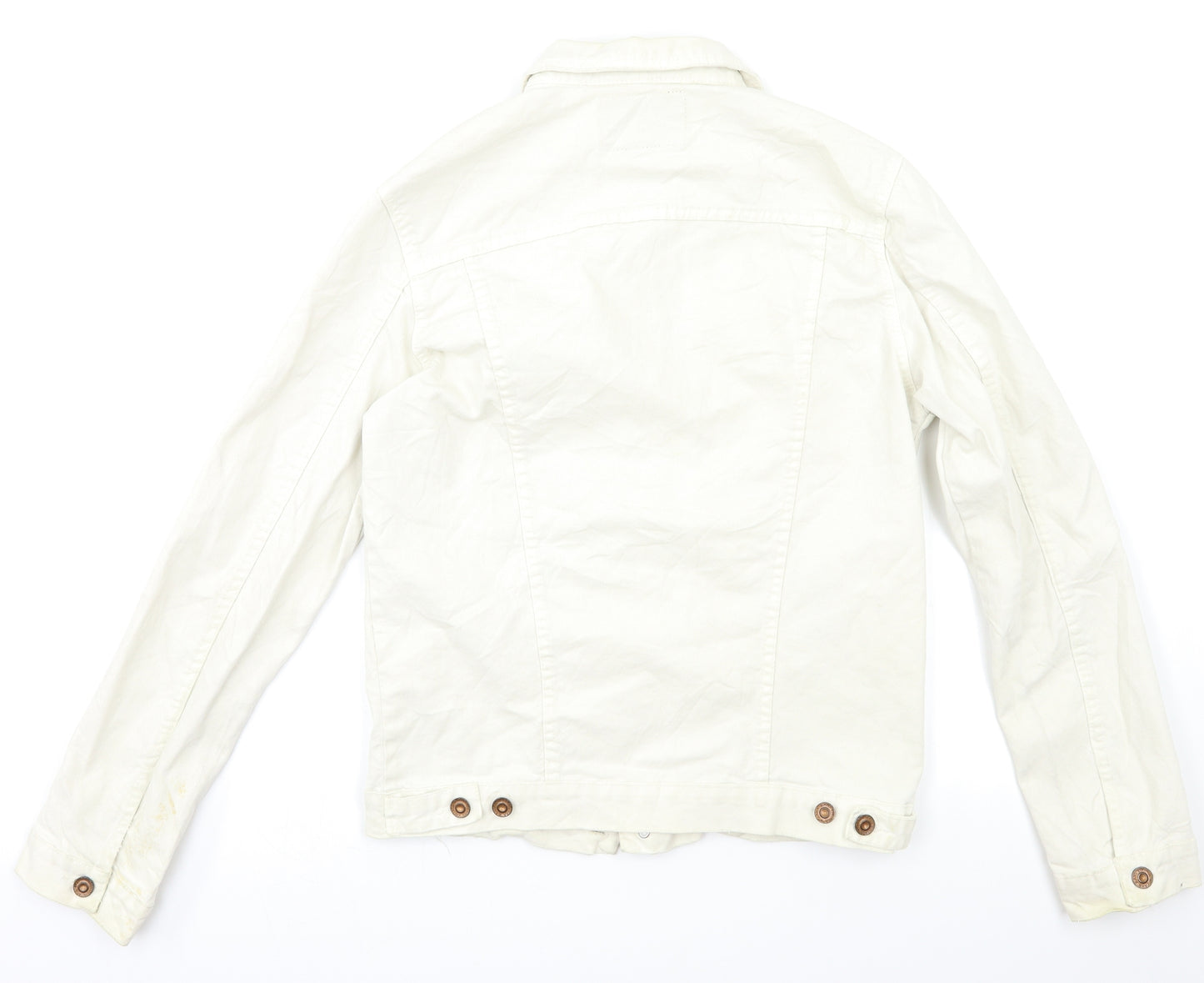 Zara Womens White   Jacket  Size L