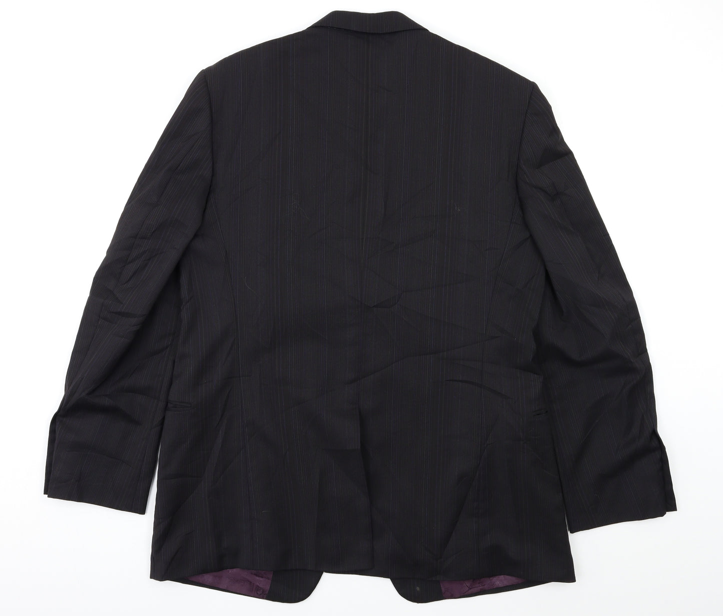 Paul Smith Mens Black Striped  Jacket Blazer Size M