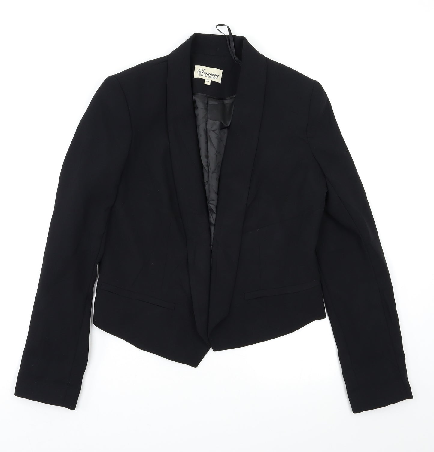Alice Temperley Womens Black   Jacket Blazer Size 10