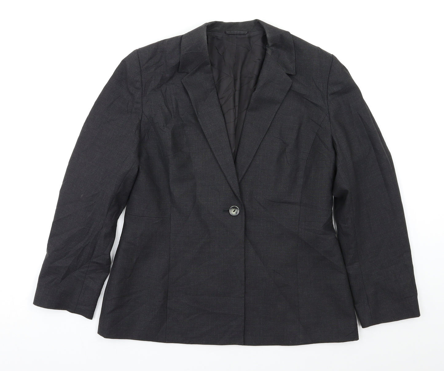 NEXT Womens Grey   Jacket Blazer Size 14