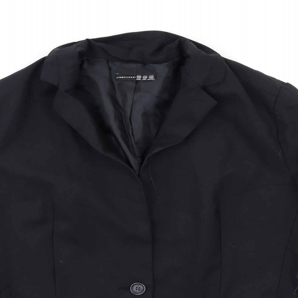 Atmosphere Womens Black   Jacket Blazer Size 20
