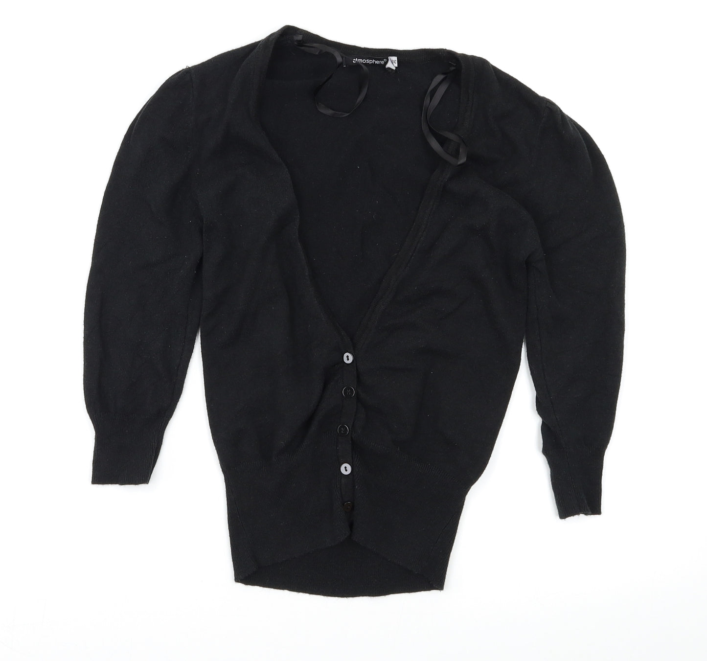 Atmosphere Womens Black   Cardigan Jumper Size 8