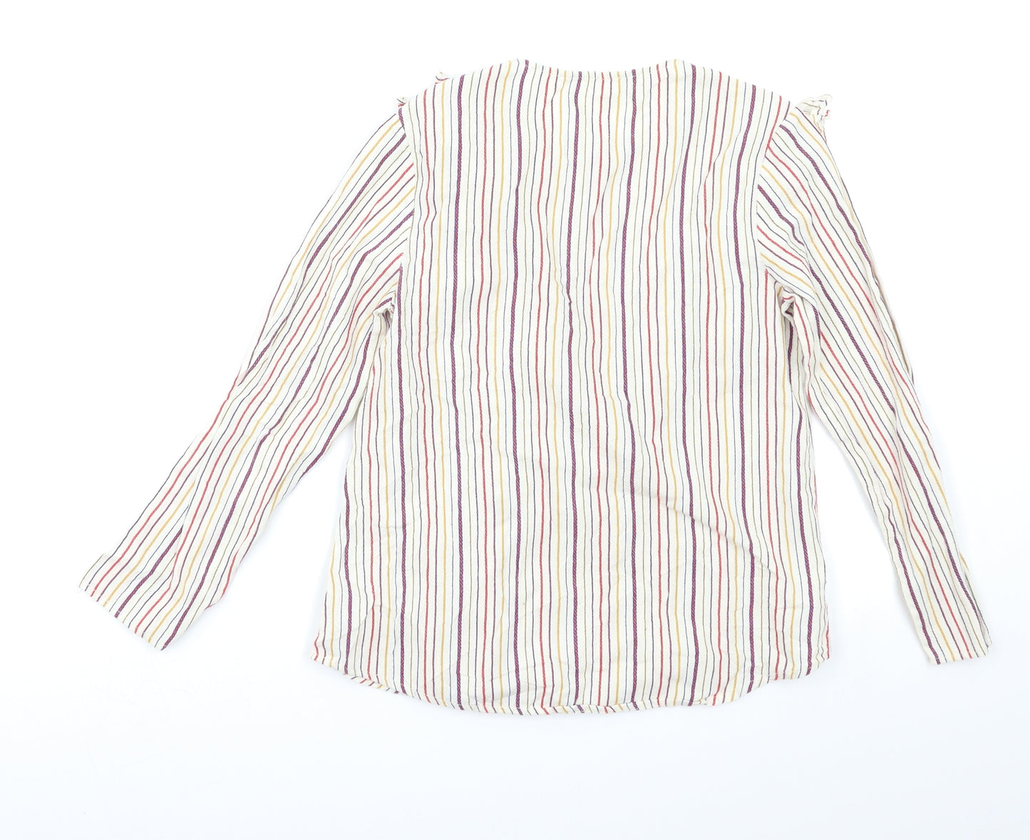 Zara Girls Multicoloured Striped  Basic Button-Up Size 10 Years