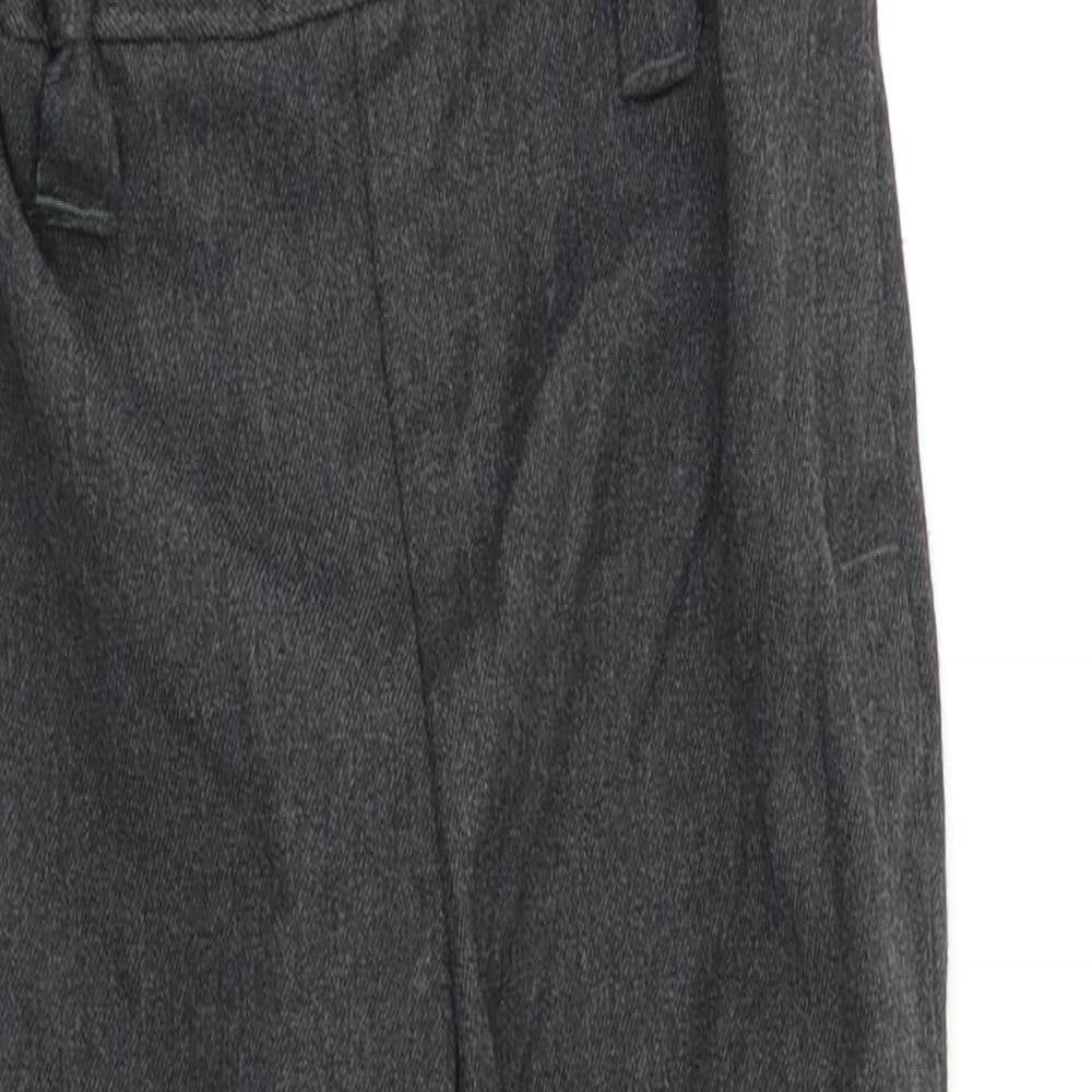 Preworn Girls Grey   Dress Pants Trousers Size 4-5 Years