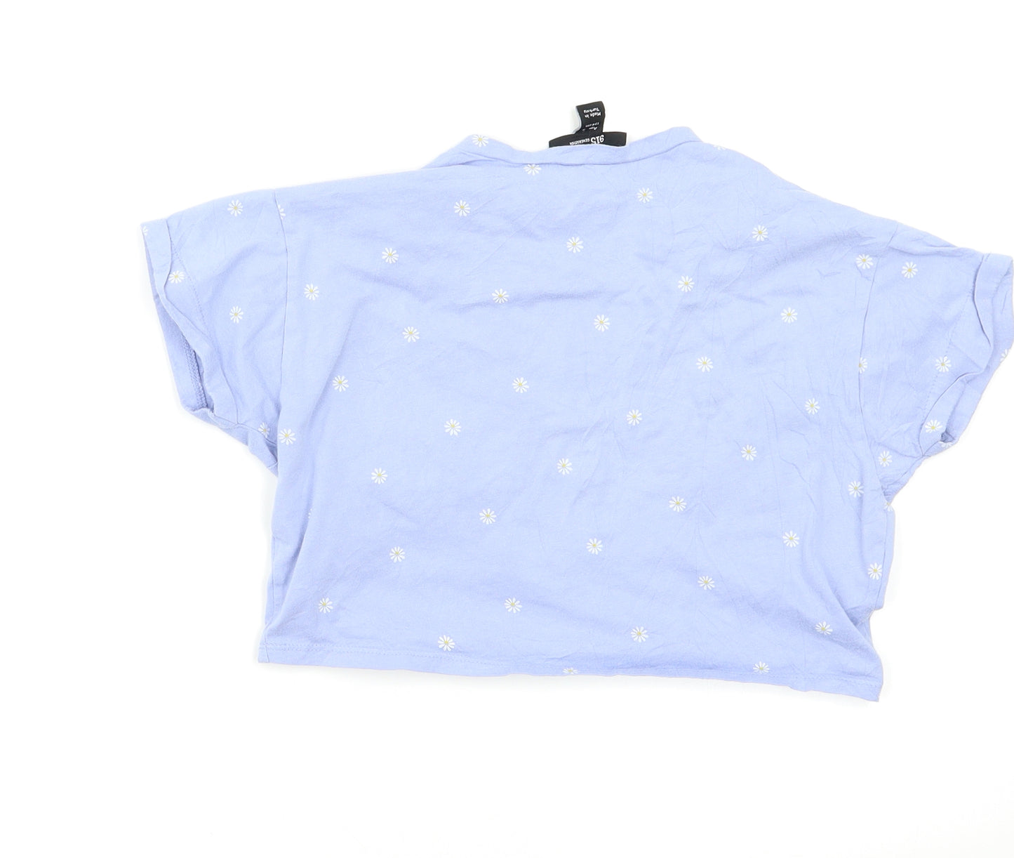 New Look Girls Blue   Basic Blouse Size 9 Years