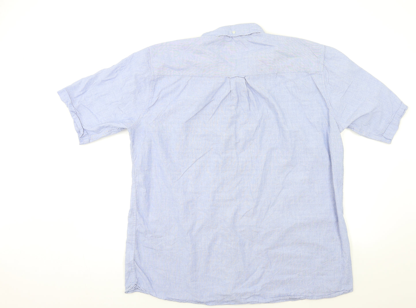 Jacomo Mens Blue    Button-Up Size XL