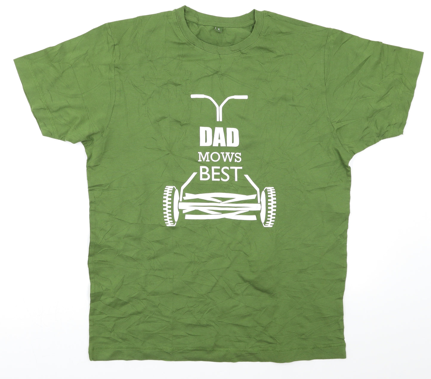 Preworn Mens Green    T-Shirt Size L