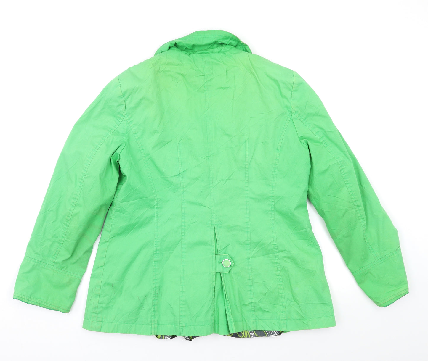 Per Una Womens Green   Jacket Coat Size 16