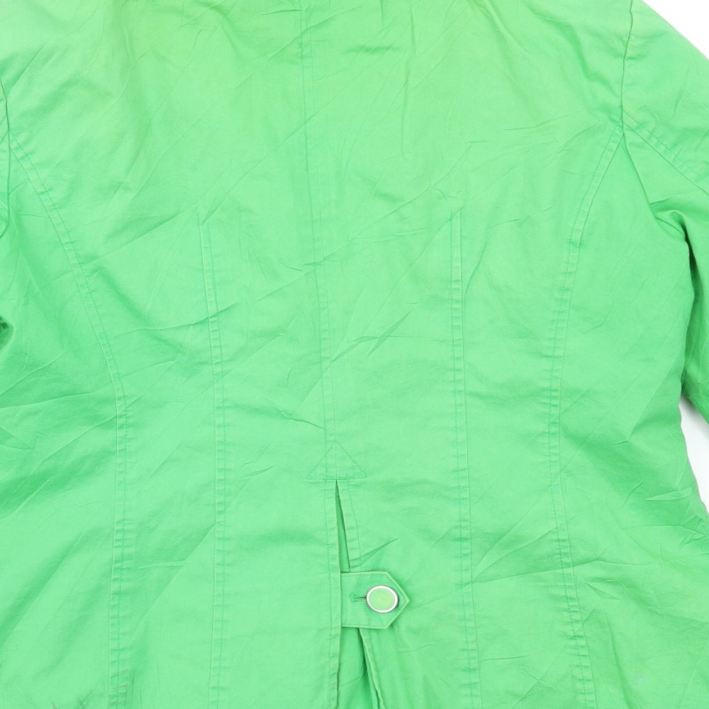Per Una Womens Green   Jacket Coat Size 16