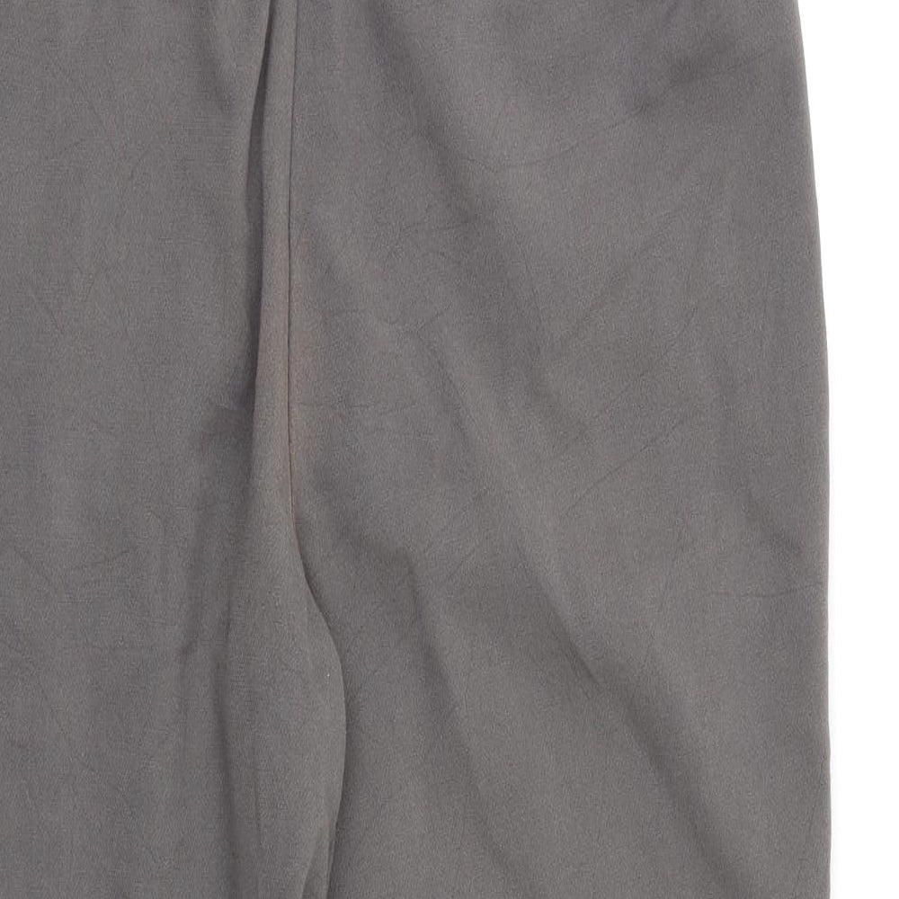 M&S Womens Grey   Trousers  Size 14 L24 in