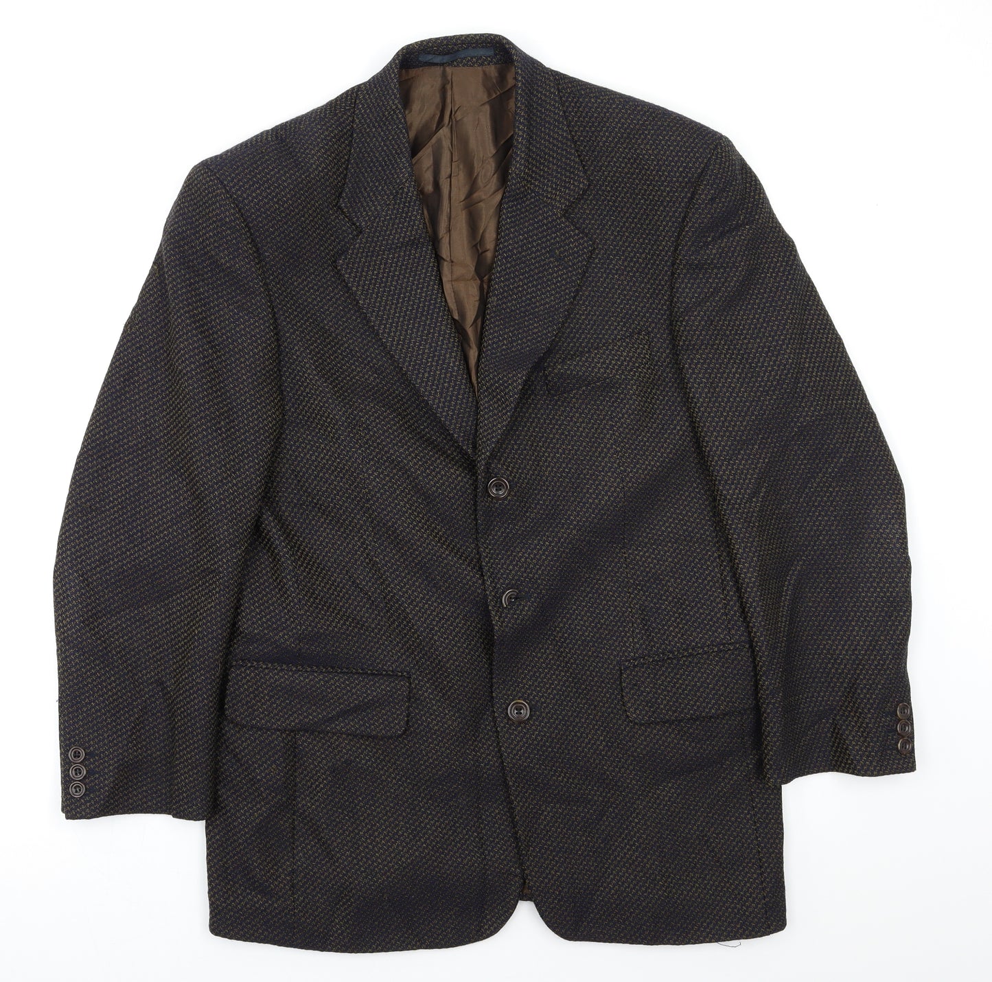 Austin Reed Mens Brown   Jacket Blazer Size L