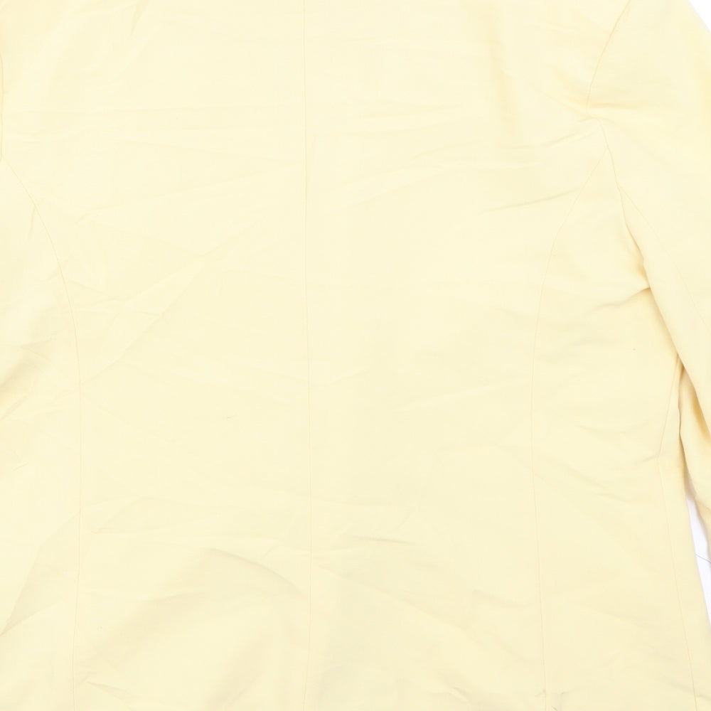 Atmosphere Womens Yellow   Jacket Blazer Size 14