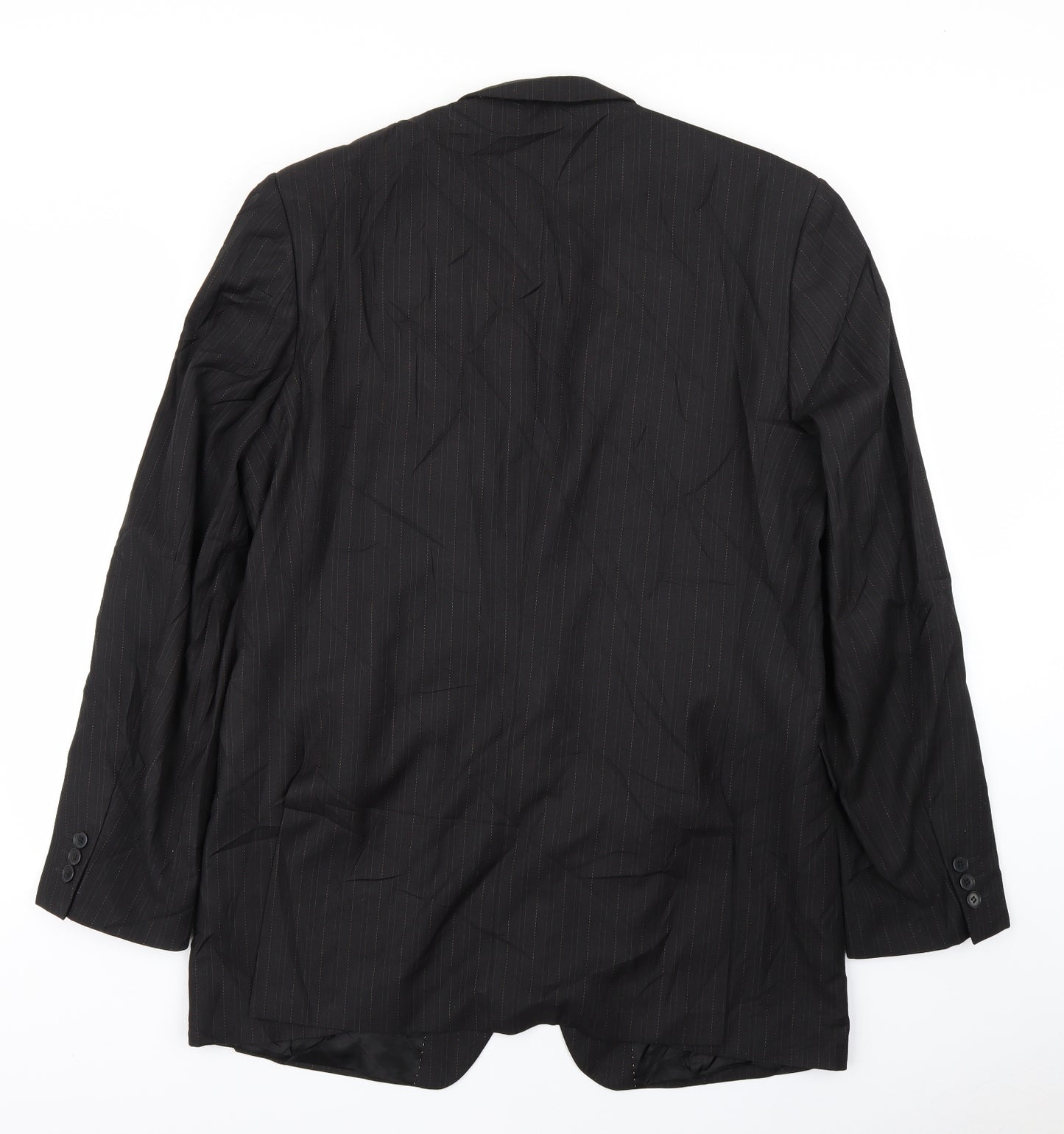 Burton Mens Blue Striped  Jacket Blazer Size 54