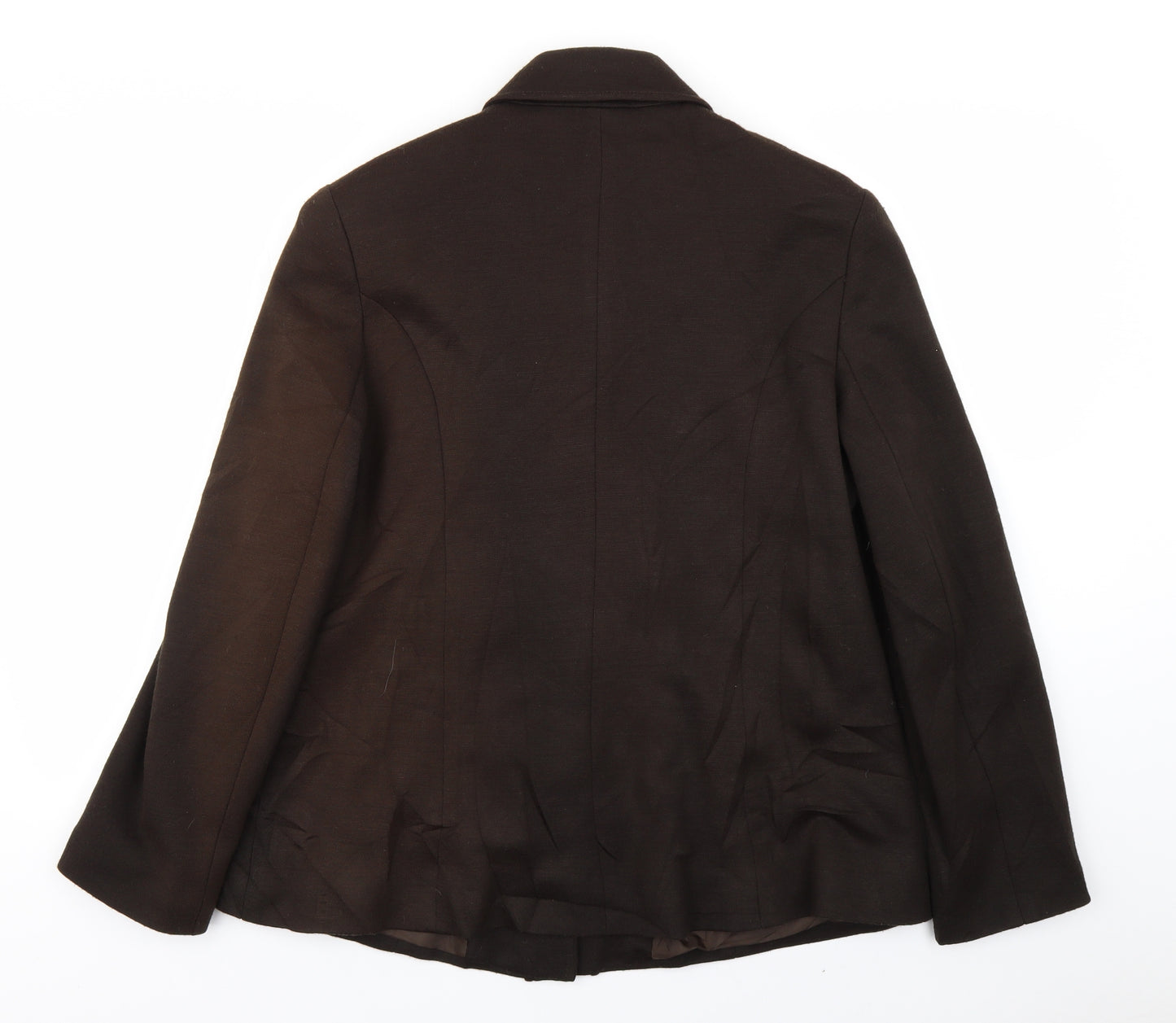 Dorothy Perkins Womens Brown   Jacket Blazer Size 16