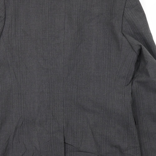 Karl Jackson Mens Green Striped  Jacket Blazer Size M