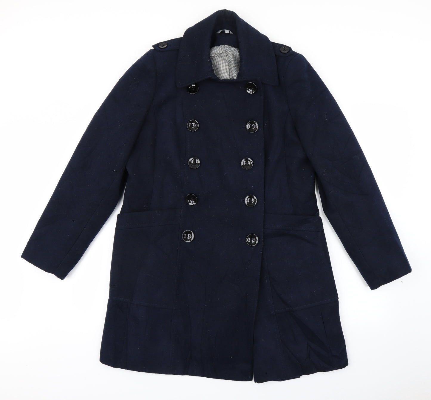 Marks and Spencer Womens Green   Trench Coat Coat Size 16