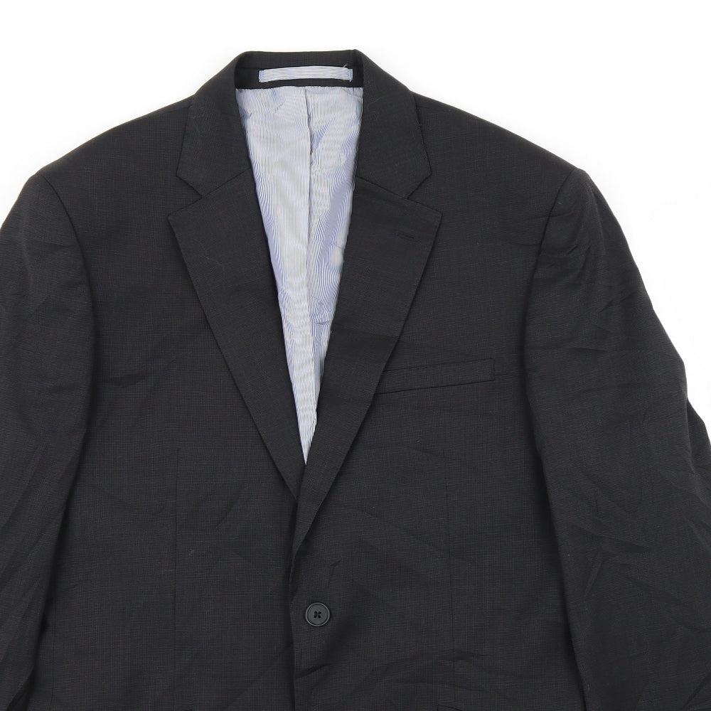 marks and sencer Mens Black   Jacket Blazer One Size