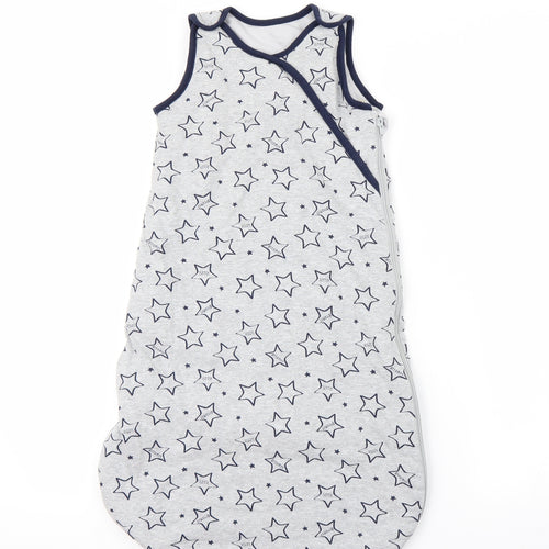 Preworn Baby Grey   Unitard One-Piece Size 12-18 Months