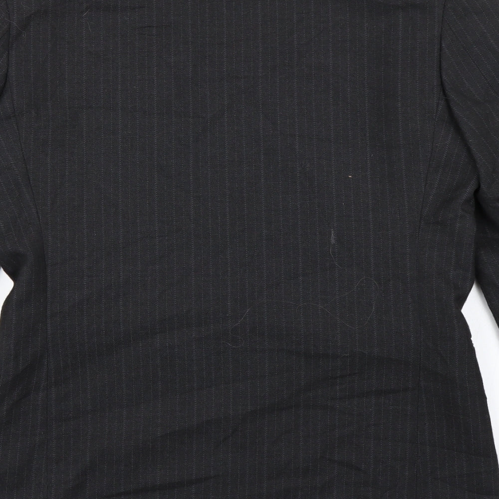 Preworn Mens Black   Jacket Blazer One Size