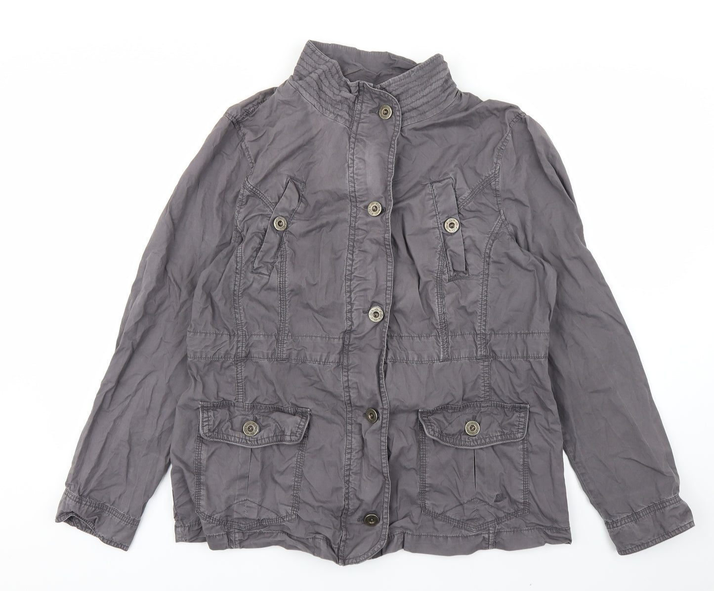 MANTARAY PRODUCTS Womens Grey   Jacket Coat Size 18
