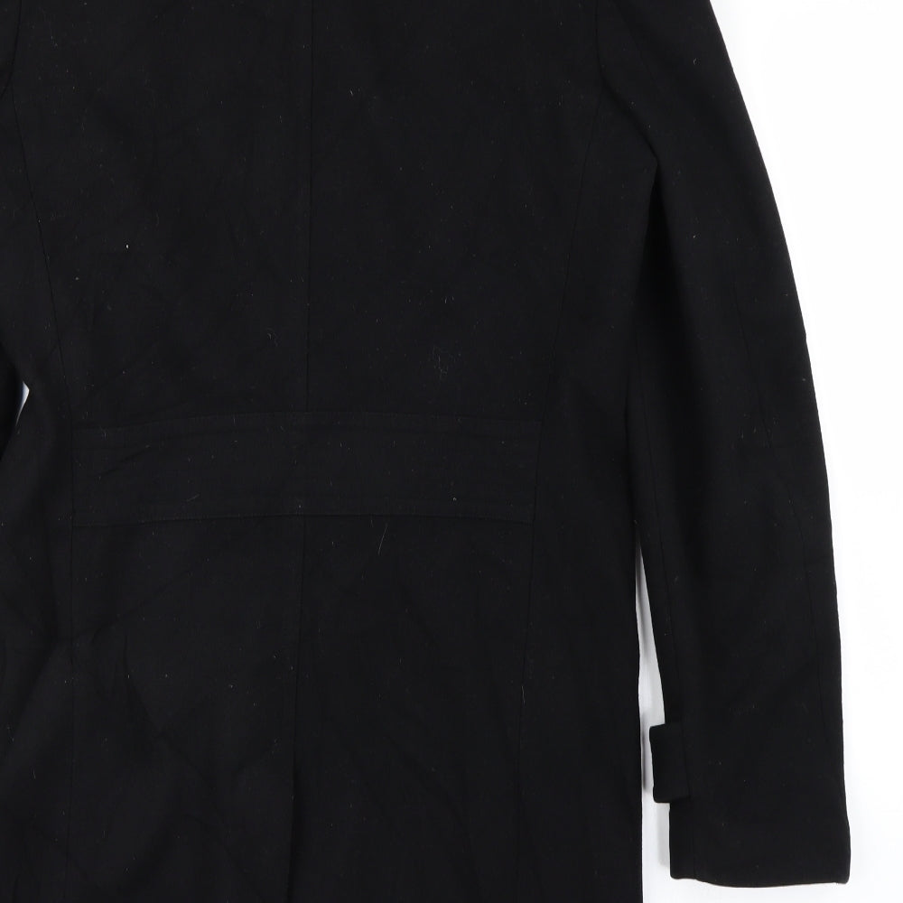 Burton Womens Black   Trench Coat Coat Size S