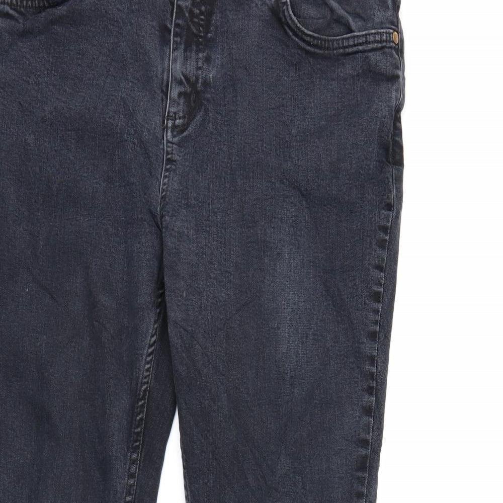 pre una Womens Black   Straight Jeans Size M L22 in