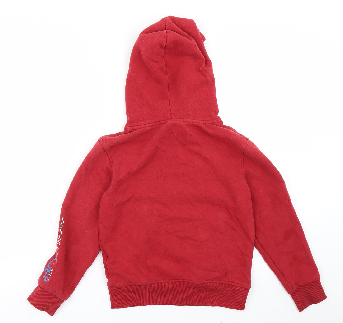 Animal Boys Red   Pullover Hoodie Size 7-8 Years