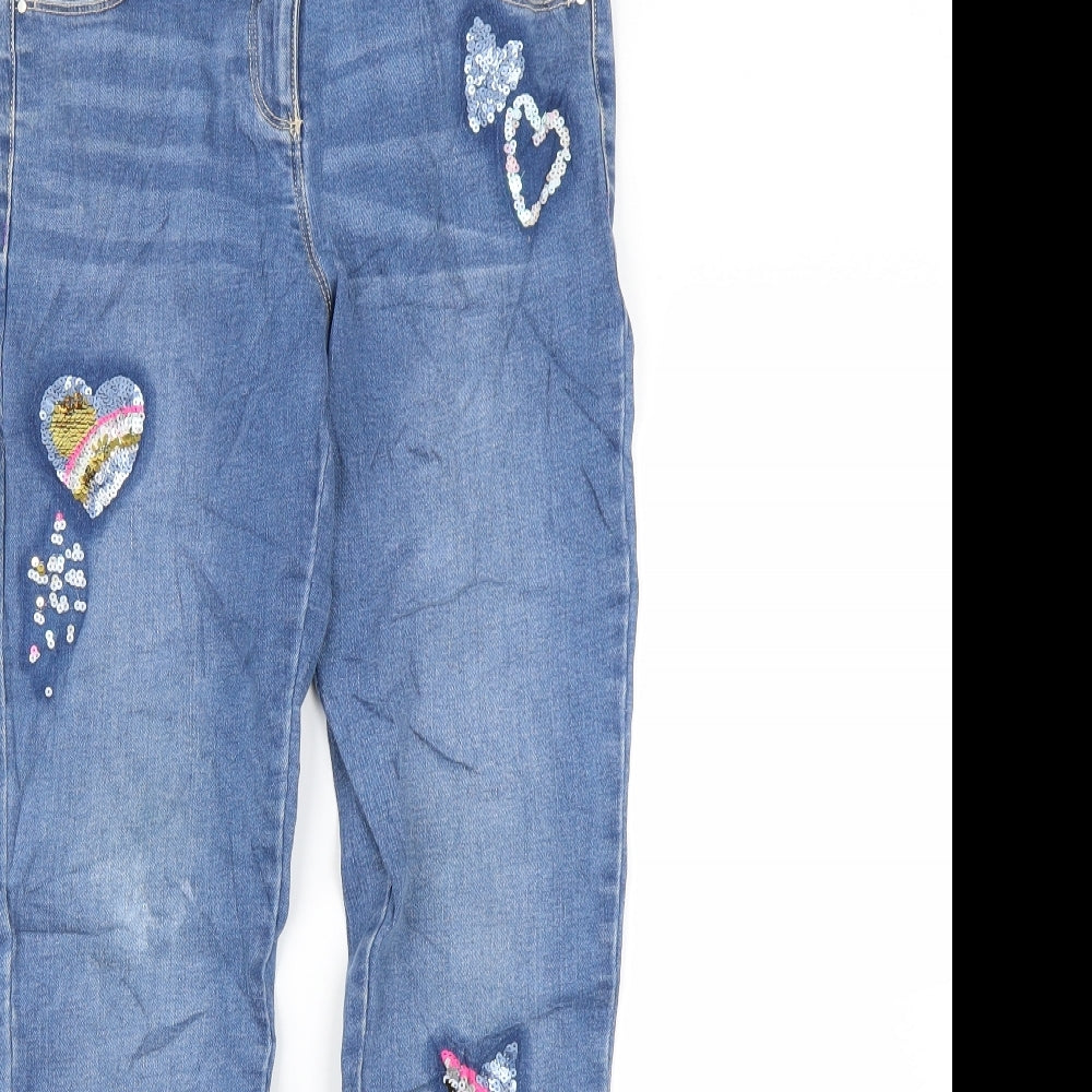 NEXT Girls Blue   Jegging Jeans Size 12 Years