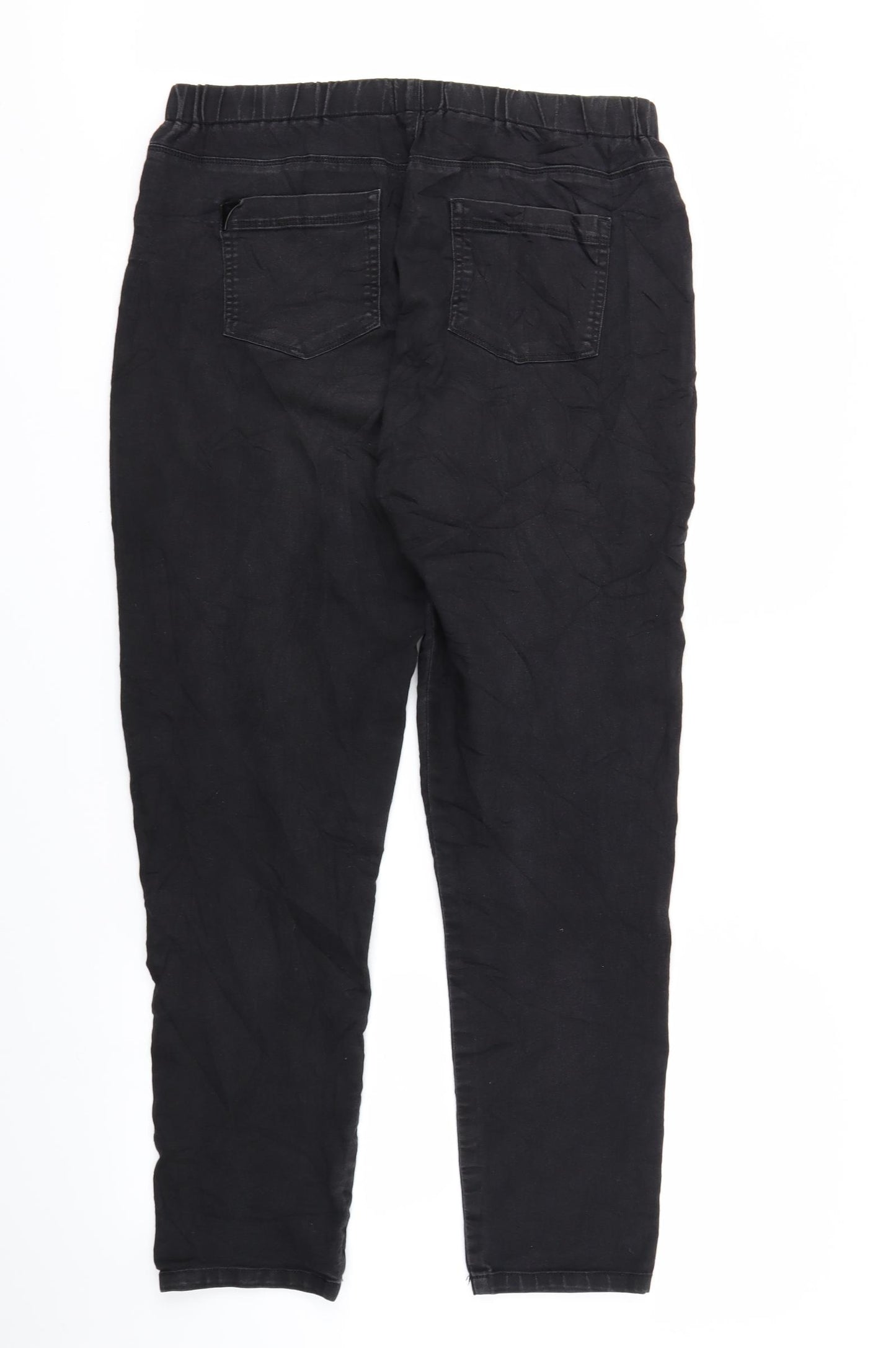Peacocks Womens Black   Jegging Leggings Size 16 L28 in