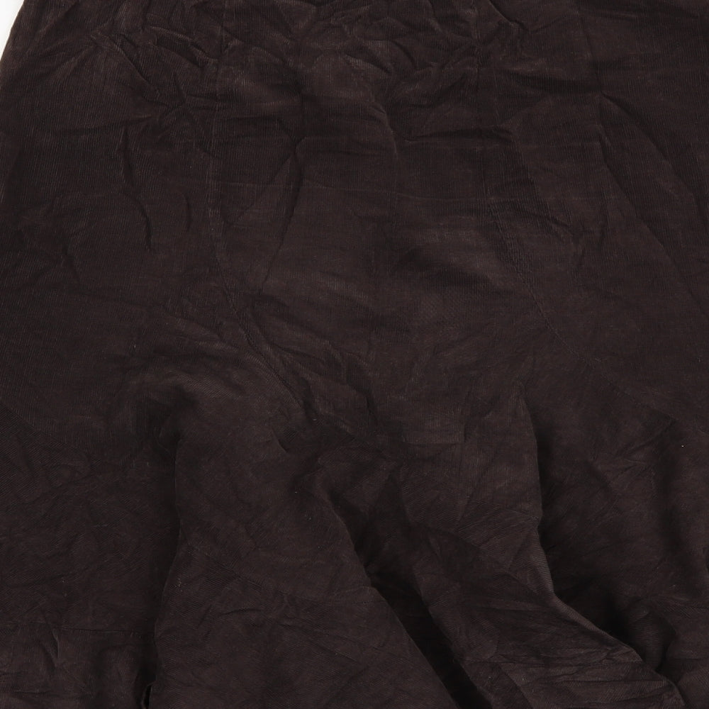 Wallis Womens Brown   Flare Skirt Size 12
