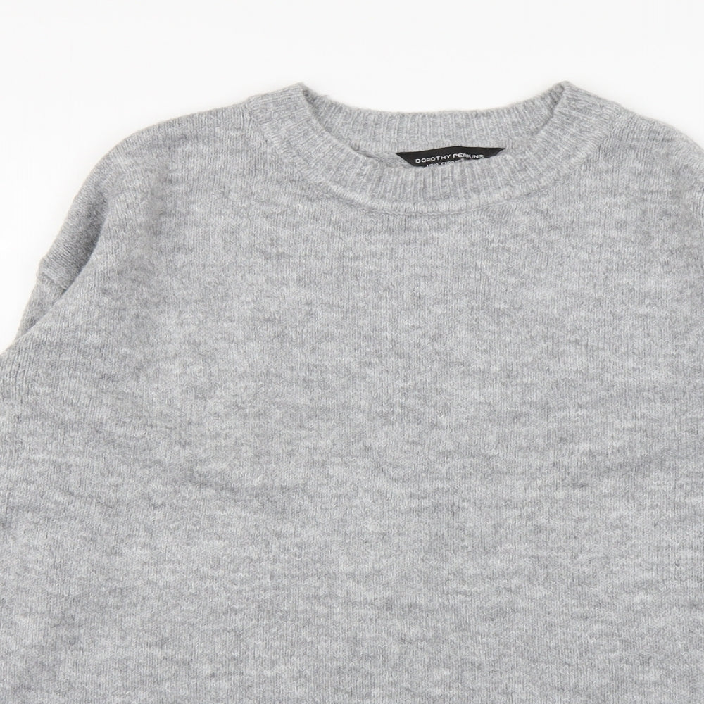 Dorothy Perkins Womens Grey   Pullover Jumper Size 14