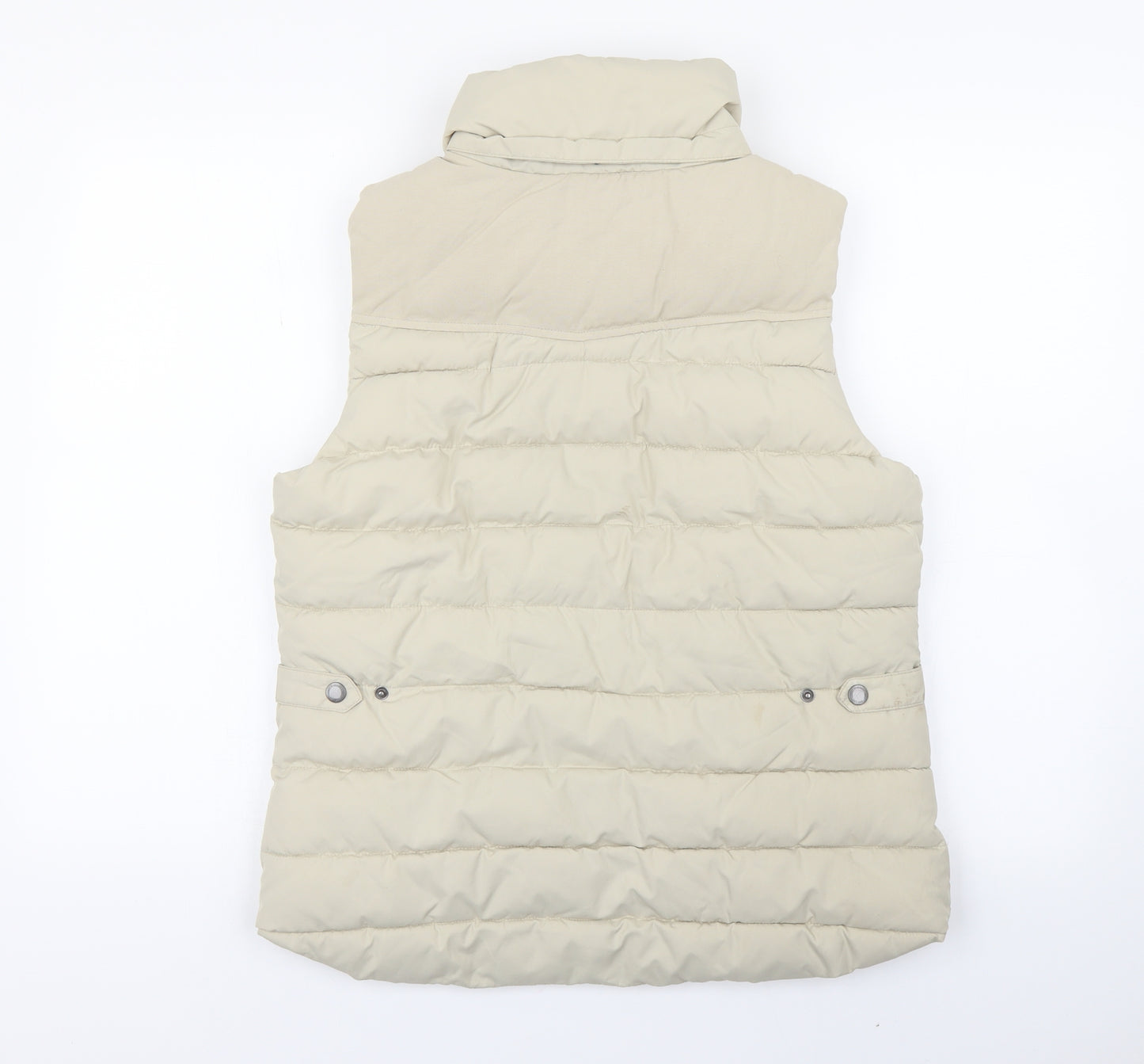 H&M Womens Brown   Overcoat Waistcoat Size 12