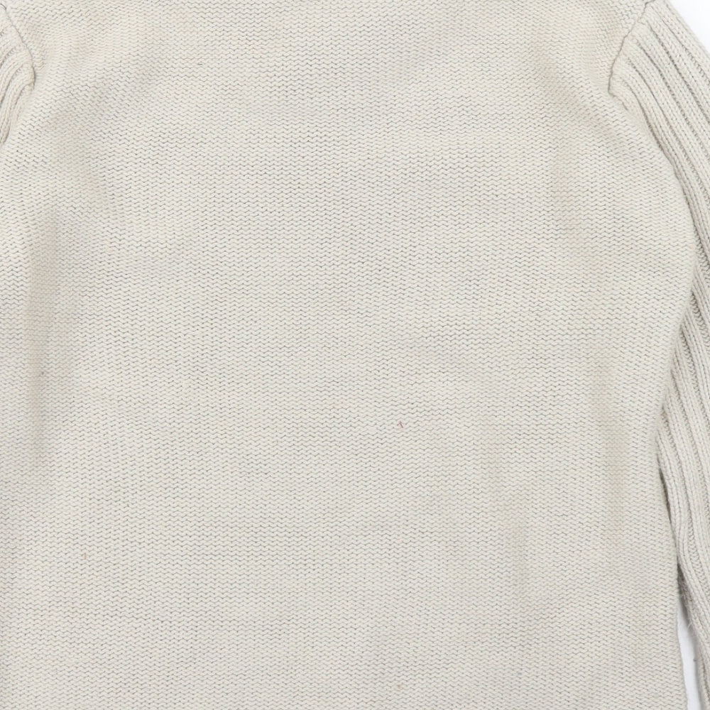 George Girls White   Pullover Jumper Size 13-14 Years