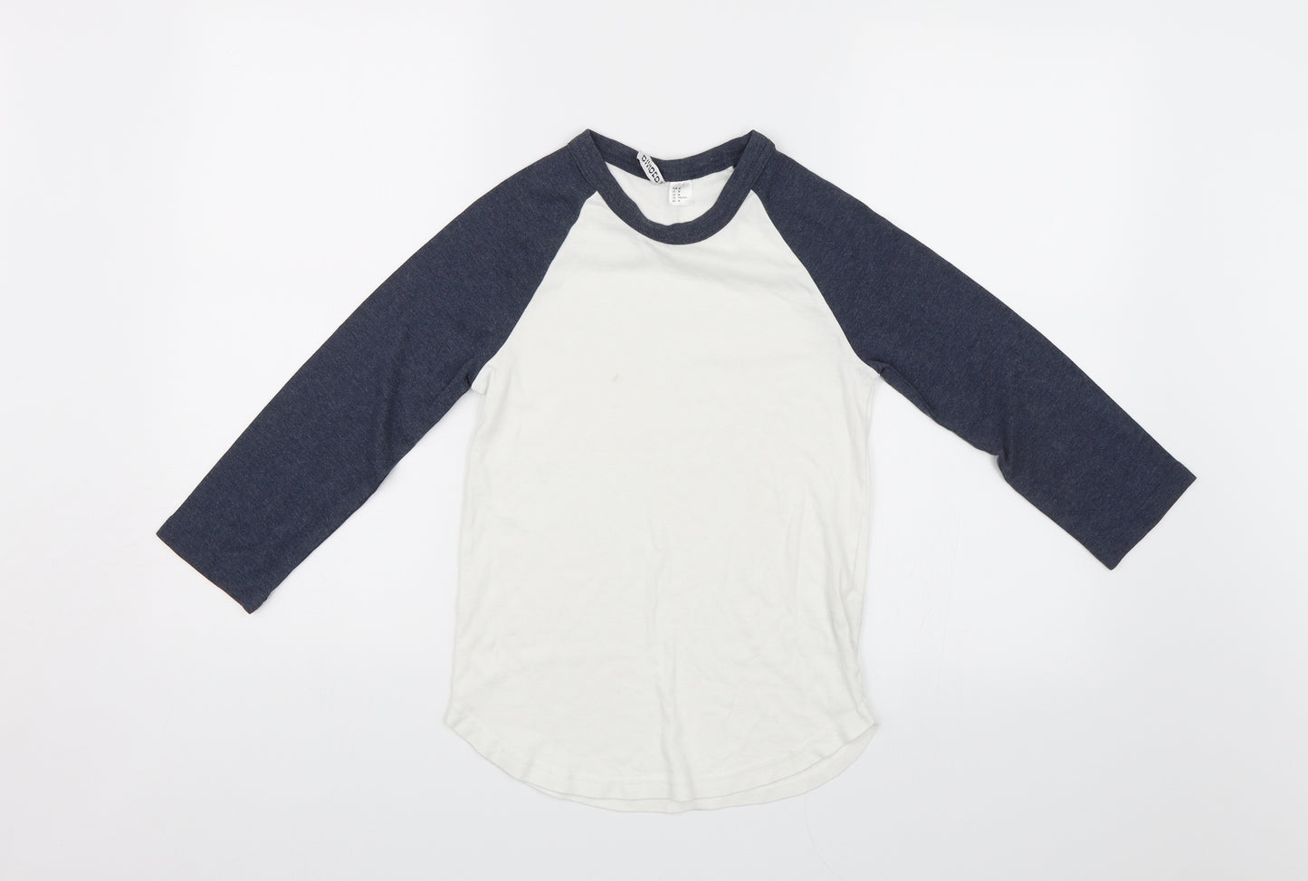 Divided Womens White   Basic T-Shirt Size M