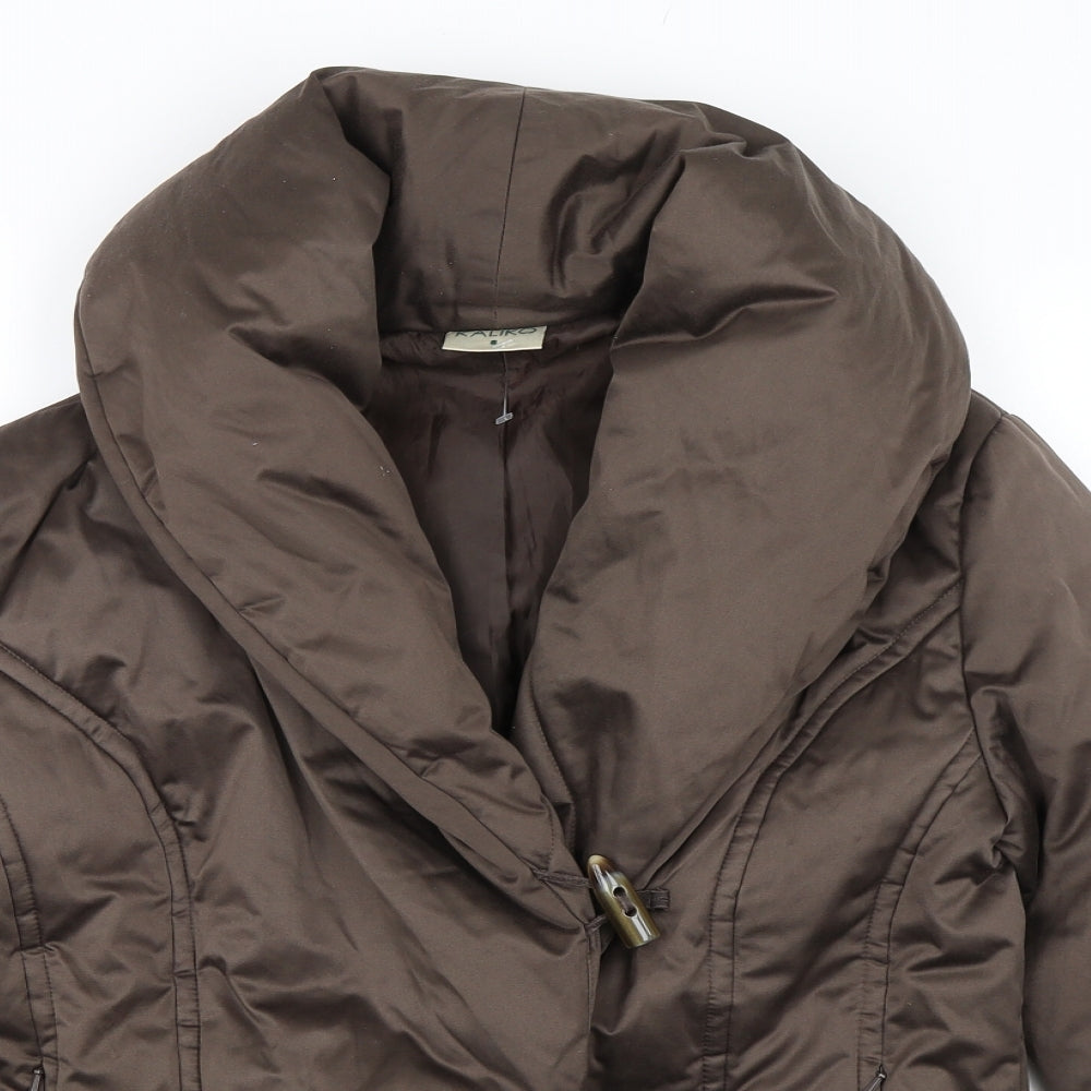 Kaliko Womens Brown   Jacket  Size 8