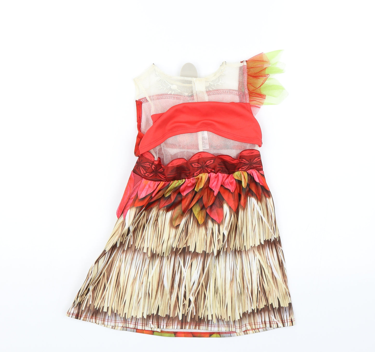 George Girls Red   Shift  Size 3-4 Years  - Moana