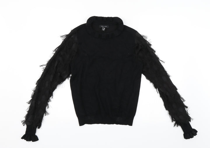 New Look Womens Black   Basic Blouse Size S
