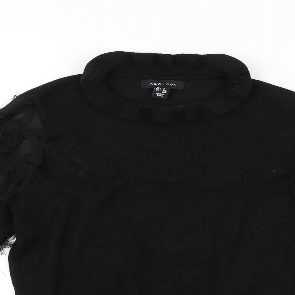 New Look Womens Black   Basic Blouse Size S