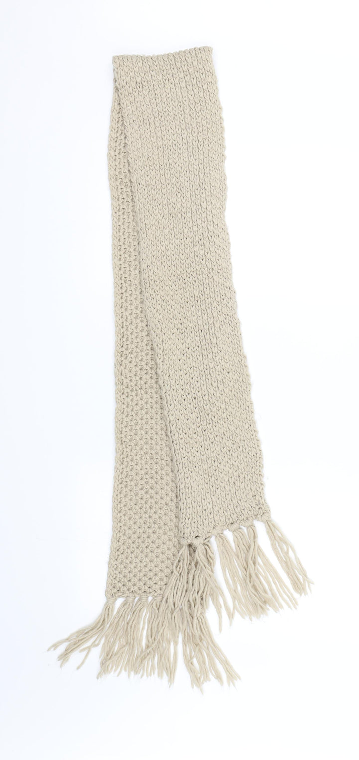 Preworn Unisex Beige Scarf
