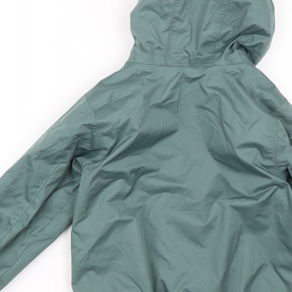 DECATHLON Boys Green   Rain Coat Jacket Size 5 Years