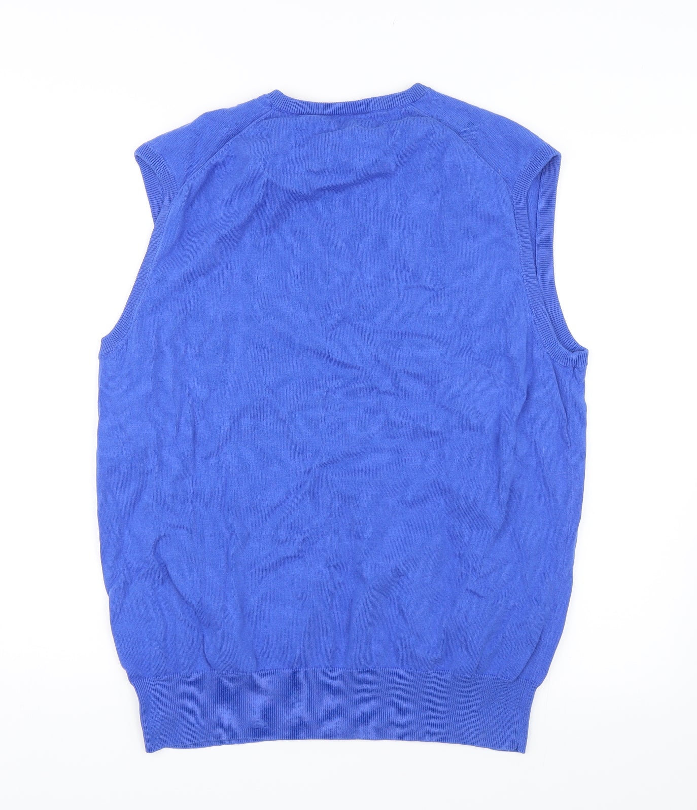 Glenmuir Mens Blue   Vest Jumper Size L