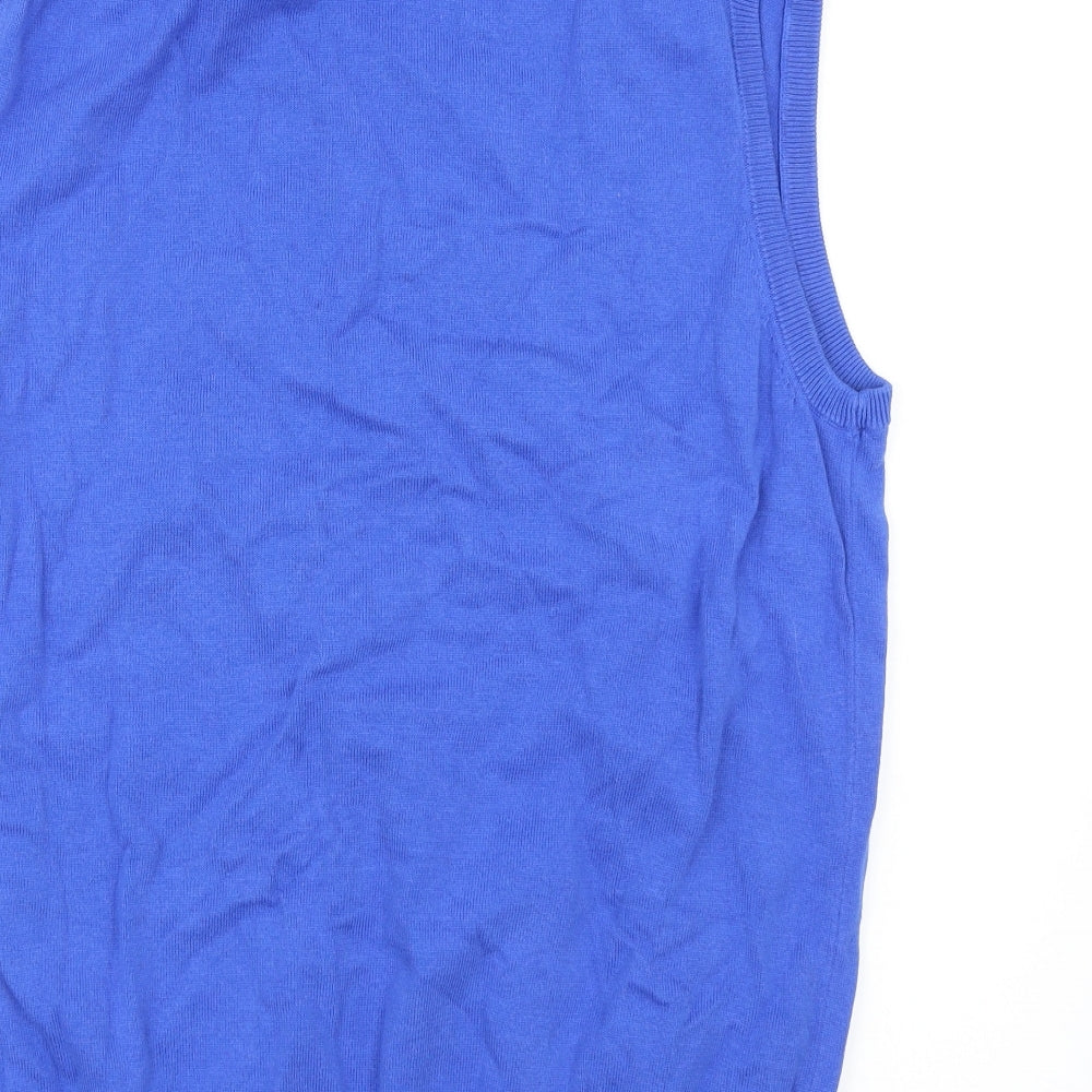 Glenmuir Mens Blue   Vest Jumper Size L