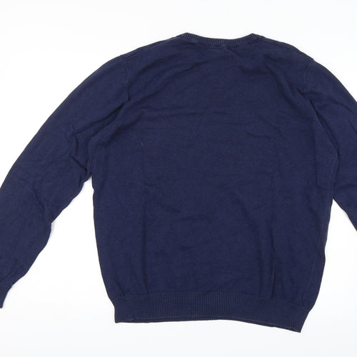 Cedar Wood State Mens Blue   Pullover Jumper Size XL