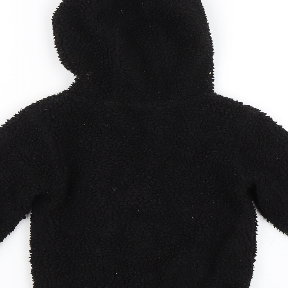 NEXT Boys Black   Full Zip Hoodie Size 4 Years