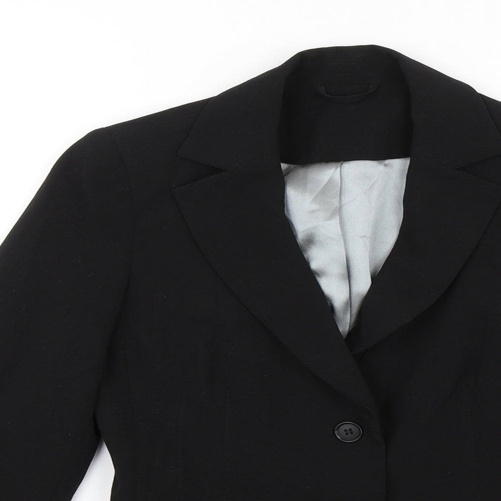 New Look Womens Black   Jacket Blazer Size 8